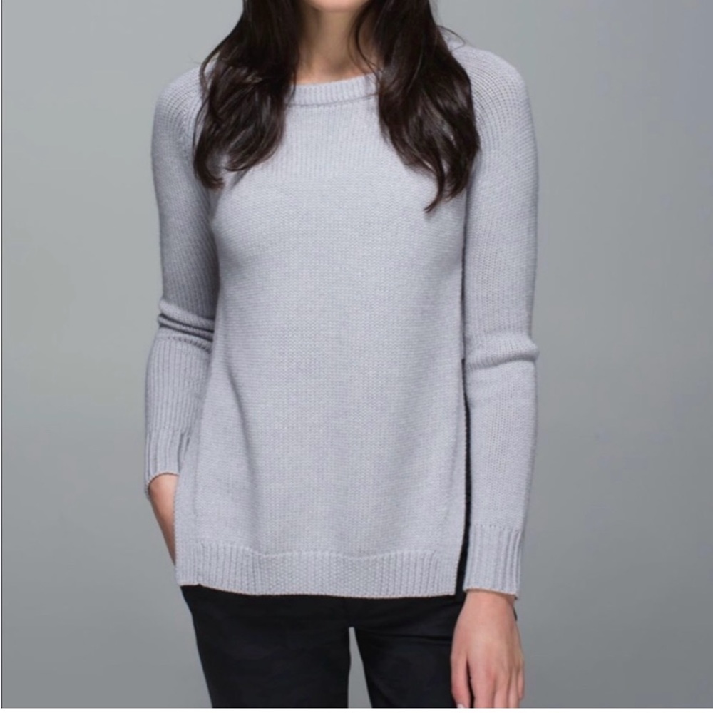 Lululemon yin to you sweater crew neck